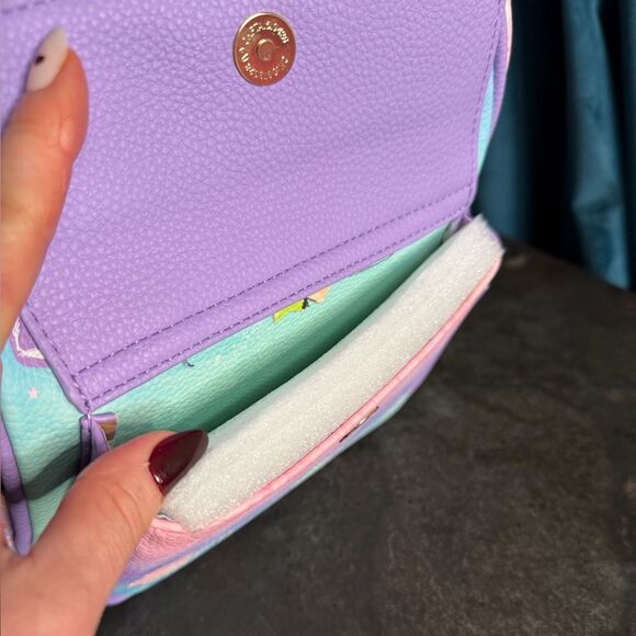 Tinkerbell WondaPop 11" Vegan Leather Fashion Mini Backpack in Purple. NWT! - Picture 9 of 14